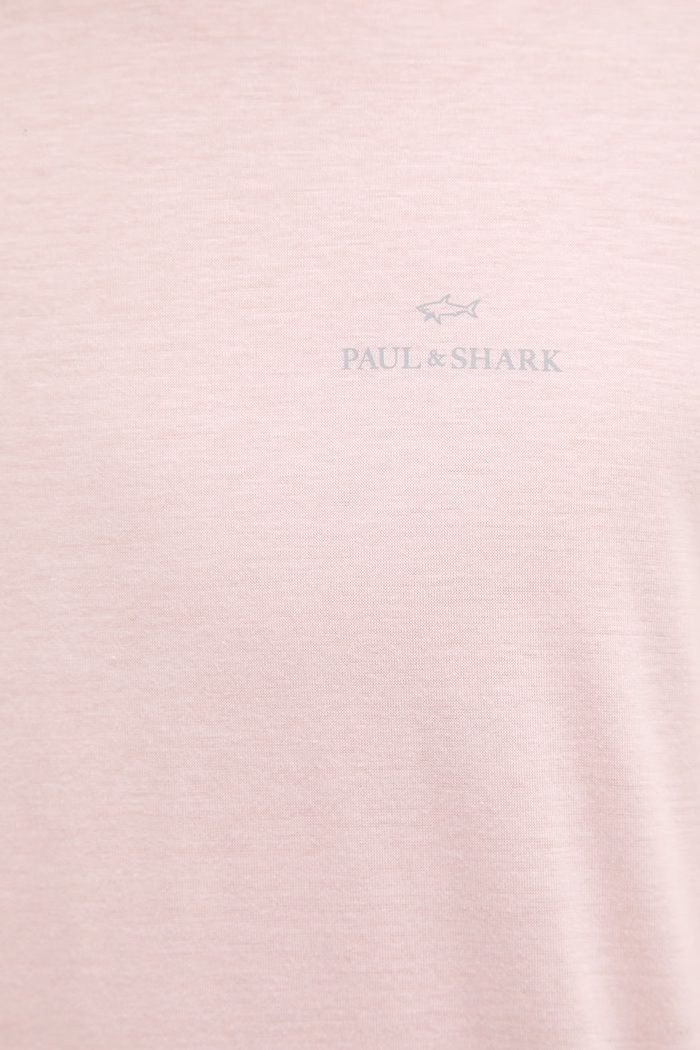 Paul&Shark tričko pánske s lyocellom 26411041 ružová