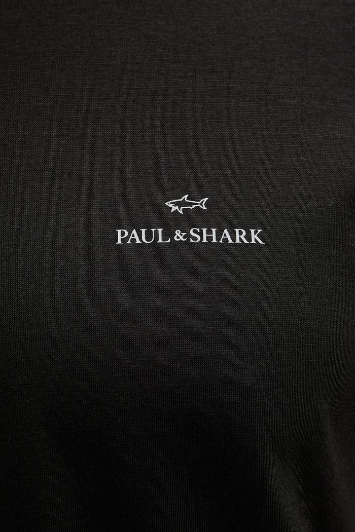 Paul&Shark tričko pánske s lyocellom 26411041 čierna