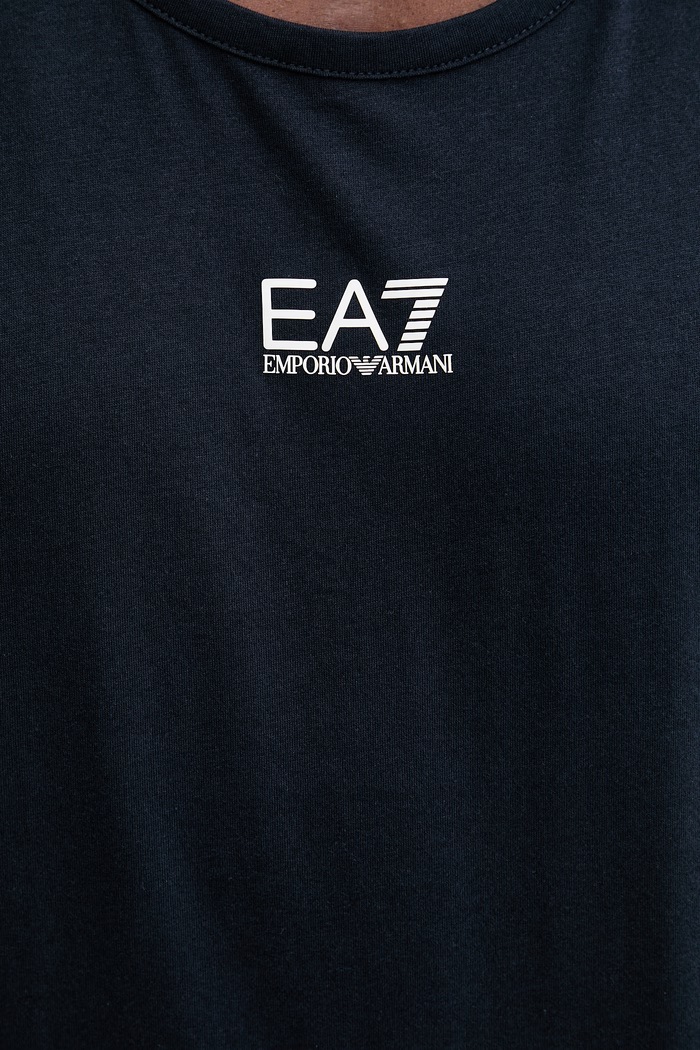 EA7 Emporio Armani maiou pentru bărbați, din bumbac AF10375.7M000295 bleumarin