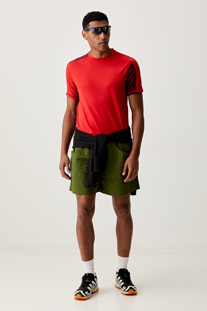 La Sportiva T-shirt αθλητικό Ανδρικό Just Right ZACT251 κόκκινο SS26