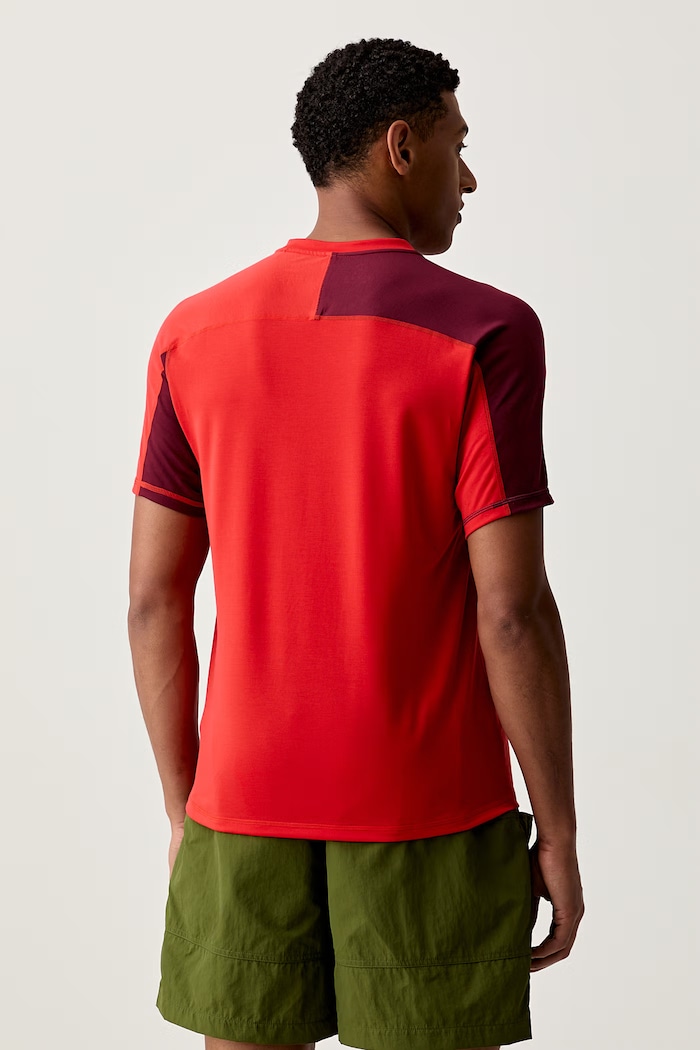 Ρούχα La Sportiva T-shirt αθλητικό Ανδρικό Just Right ZACT251 κόκκινο