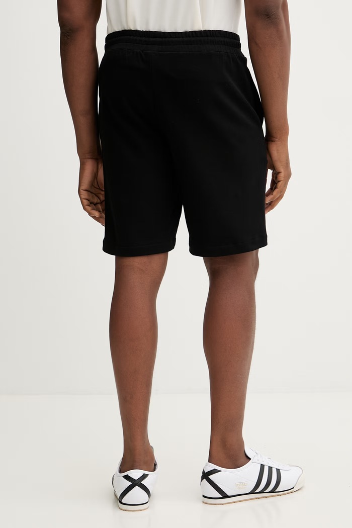 Îmbrăcăminte EA7 Emporio Armani pantaloni scurți din bumbac AF22266.7M001414 negru