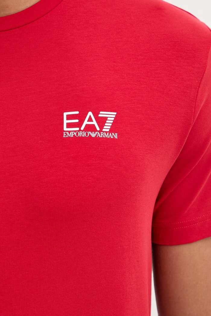 Tričko EA7 Emporio Armani PJVQZ.8NPT26 červená