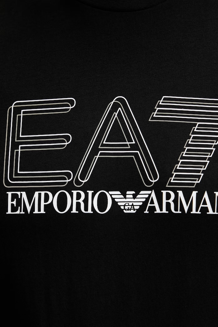 EA7 Emporio Armani top pánsky bavlnený AF10375.7M001306 čierna