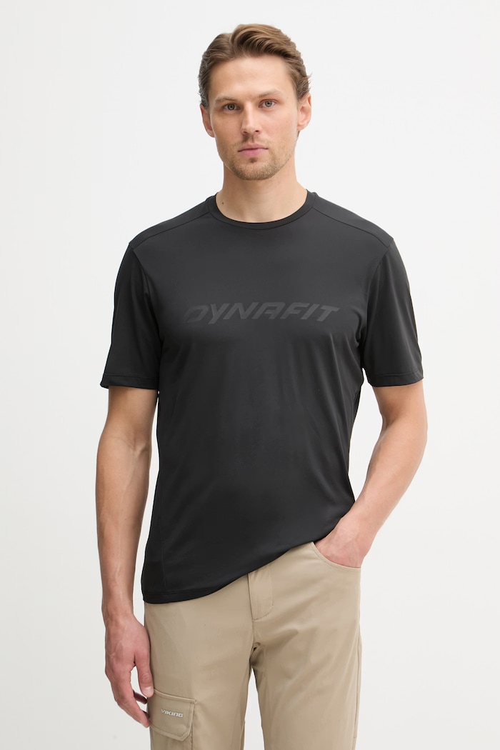 Dynafit tricou pentru trekking pentru bărbați TRAVERSE negru 08.0000072054
