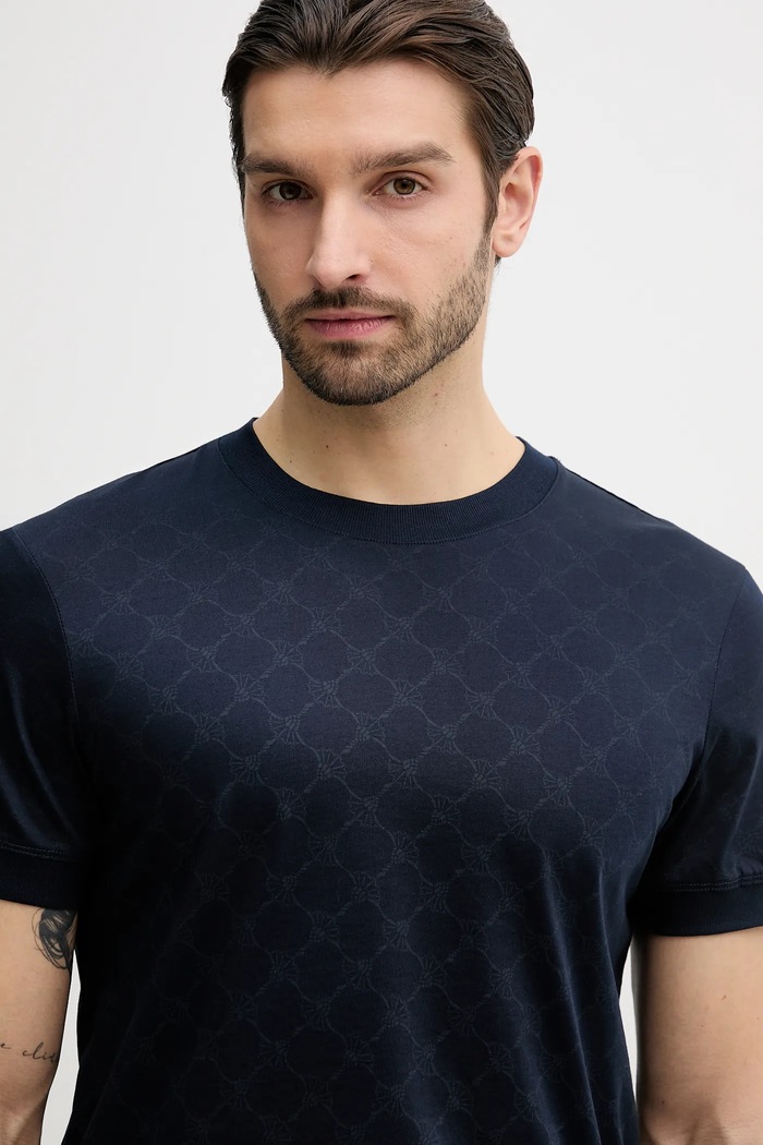 Joop! tricou din bumbac bleumarin 30100492