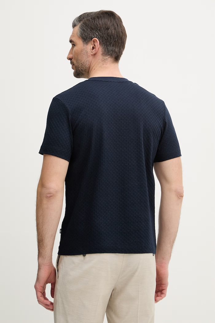 Odzież Joop! t-shirt bawełniany 30100493 granatowy