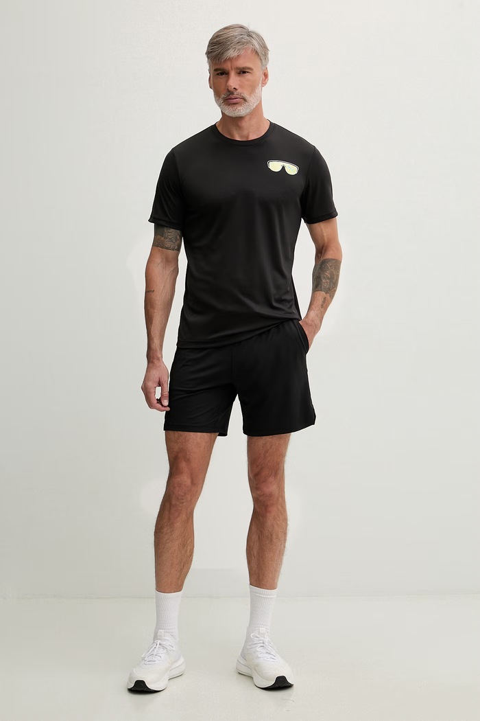 Puma T-shirt treningowy męski Run Nitro Graphic 528449 czarny SS26