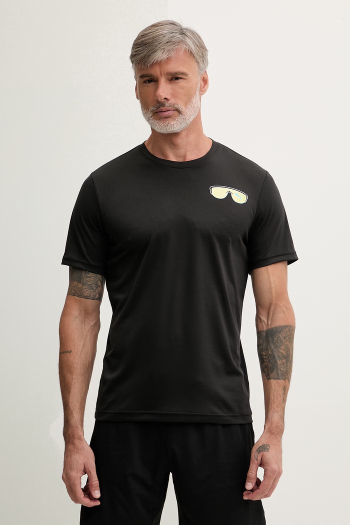 Odzież Puma T-shirt treningowy męski Run Nitro Graphic 528449 czarny