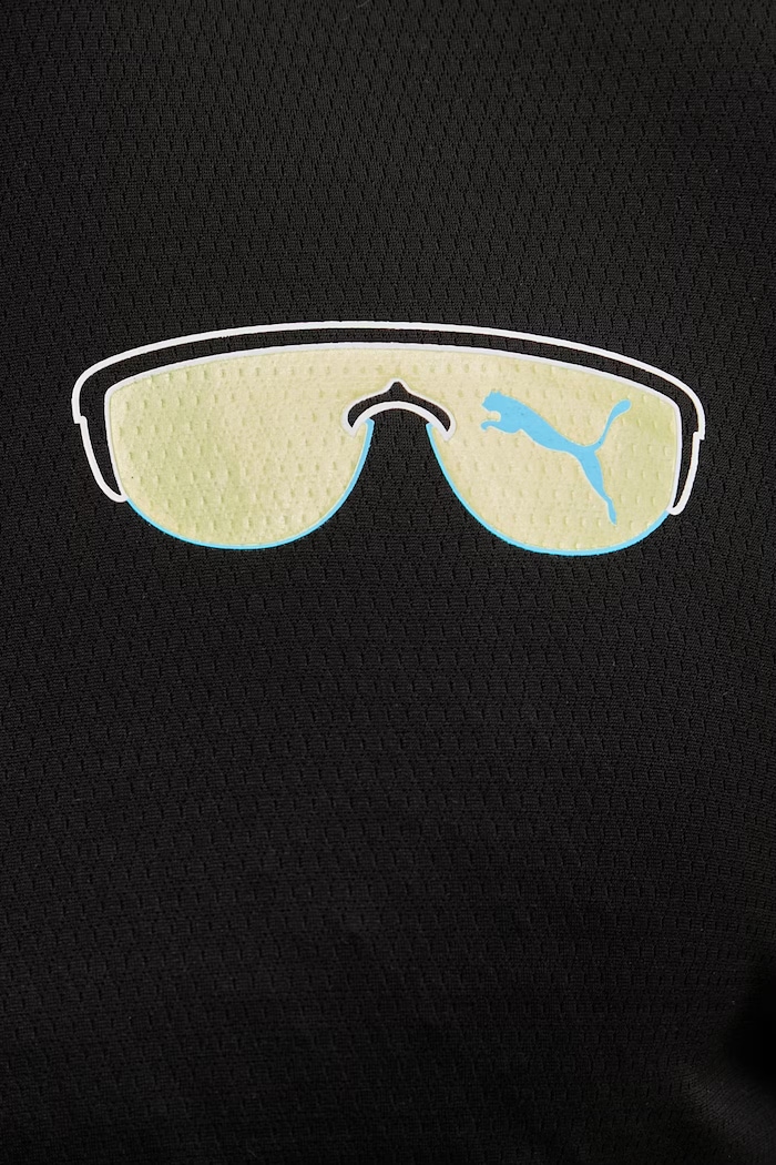 Puma T-shirt treningowy męski Run Nitro Graphic 528449 czarny
