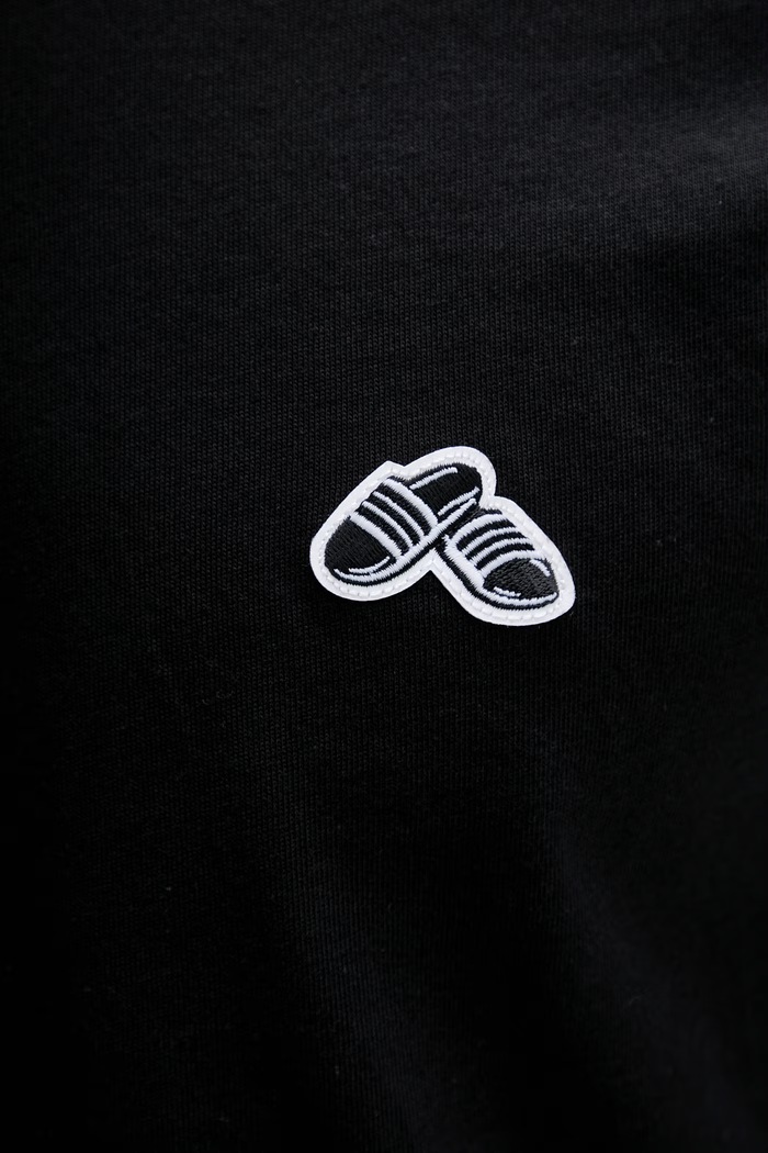 Bavlnené tričko adidas Summer Slide Trim JZ4997 čierna