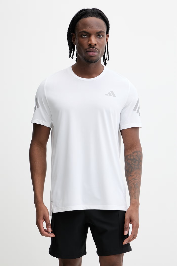adidas Performance t-shirt do biegania adi365 regular biały JZ7695