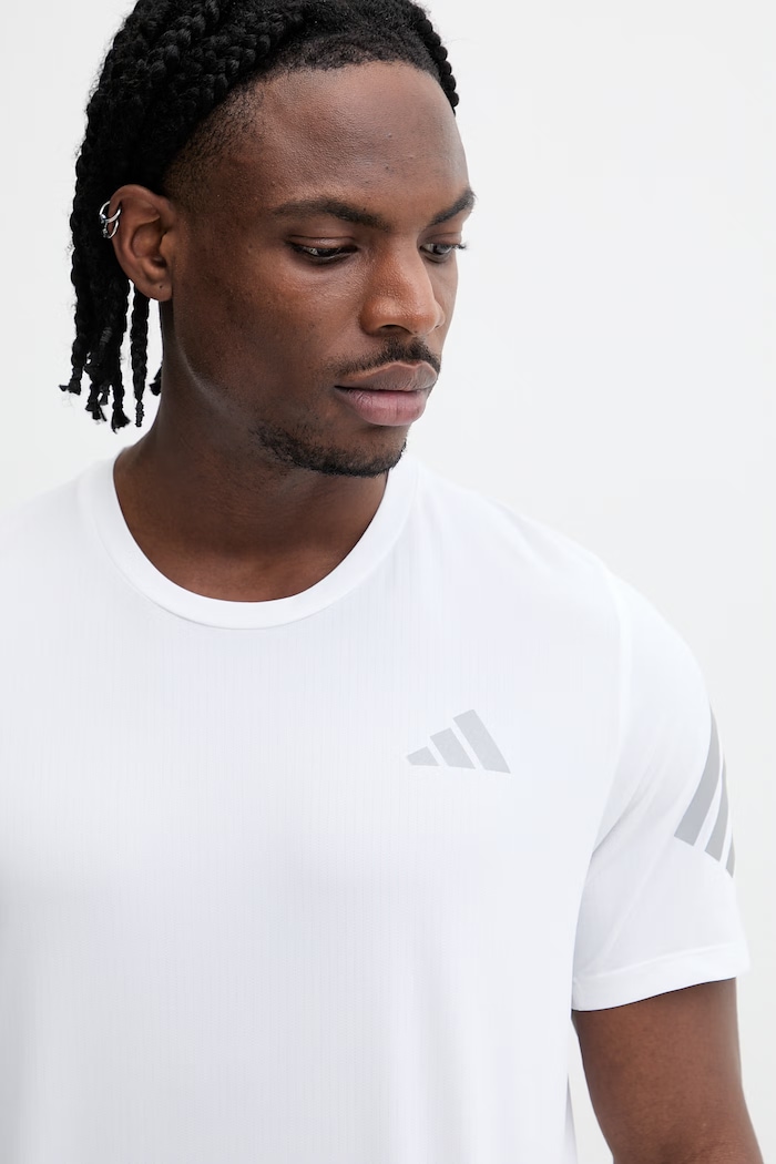 adidas Performance t-shirt do biegania adi365 biały JZ7695