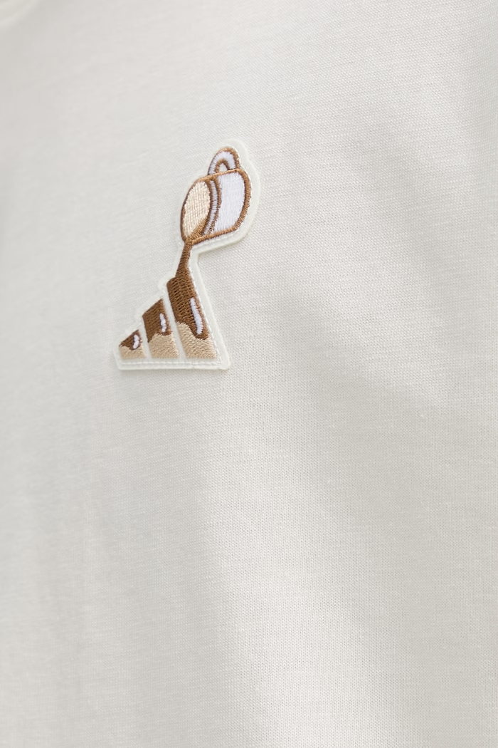 adidas tricou din bumbac Coffee Cafe KB4845 bej