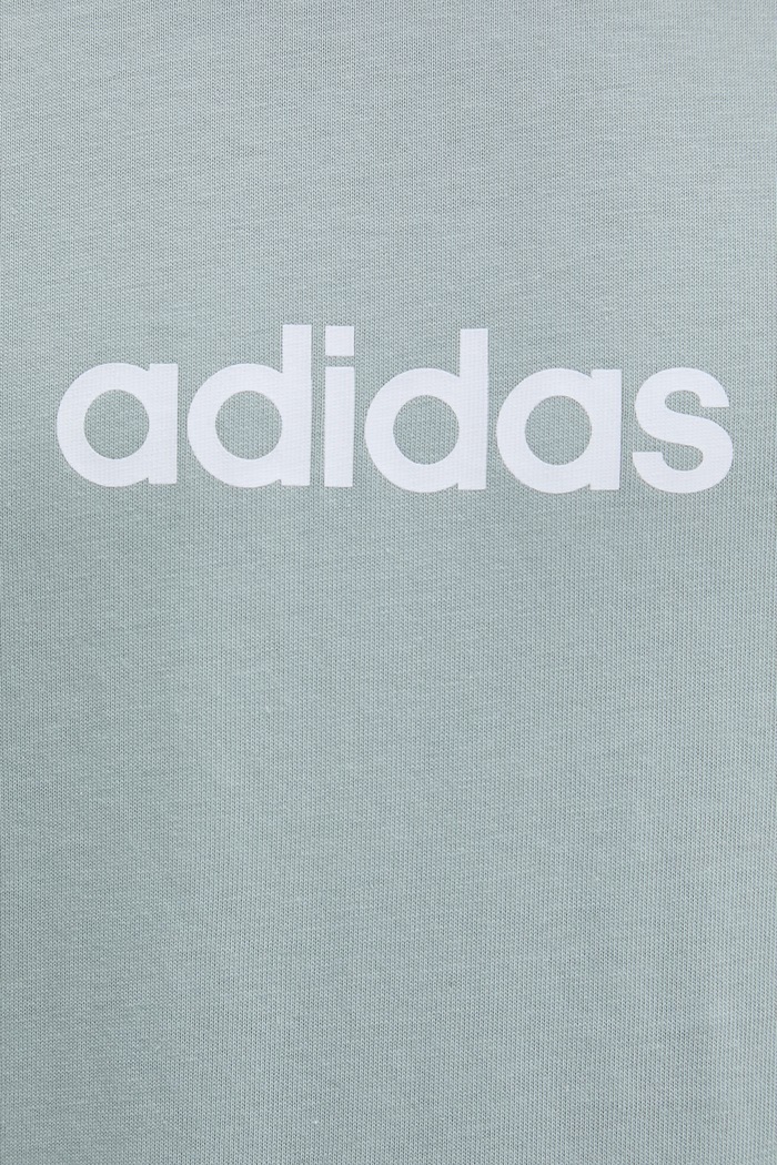 Bavlnené tričko adidas KC0882 tyrkysová