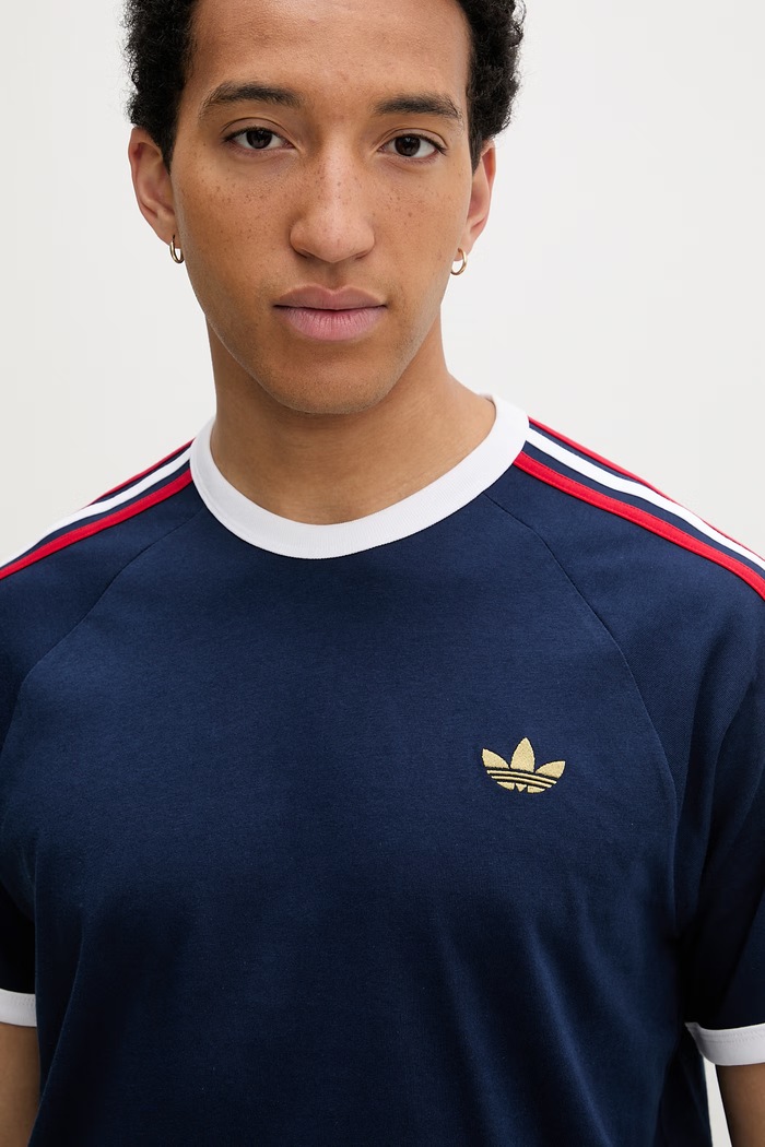 adidas Originals tricou pentru bărbați, din bumbac bleumarin KC8636