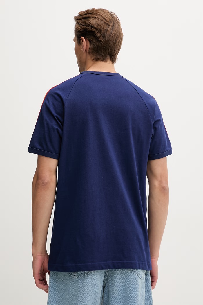 Oblečenie adidas Originals oversize tričko pánske bavlnené KC8642 tmavomodrá
