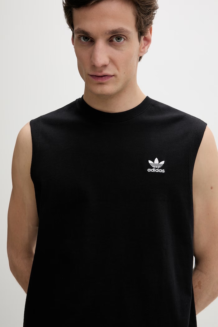 Bavlnené tričko adidas Originals čierna KD0691
