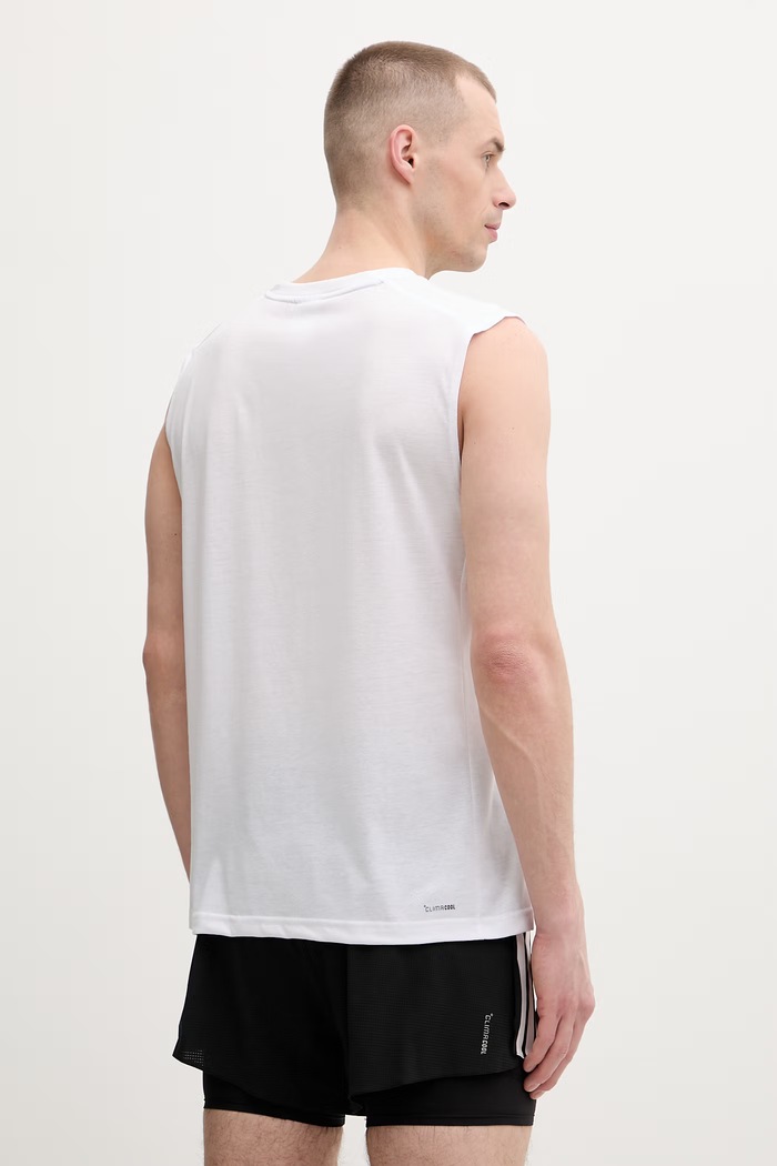 Oblečenie adidas Performance tréningový top pánsky KD5424 biela