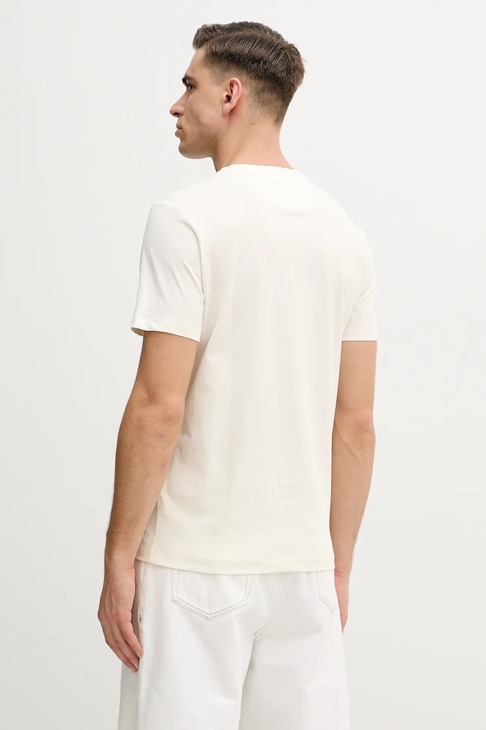 Одяг Бавовняна футболка Hackett London HM5000056 бежевий