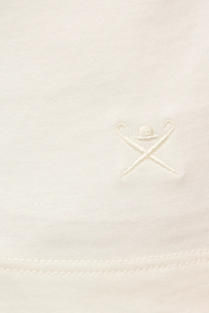 Бавовняна футболка Hackett London HM5000056 бежевий