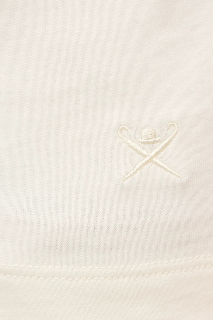 Бавовняна футболка Hackett London HM5000056 бежевий