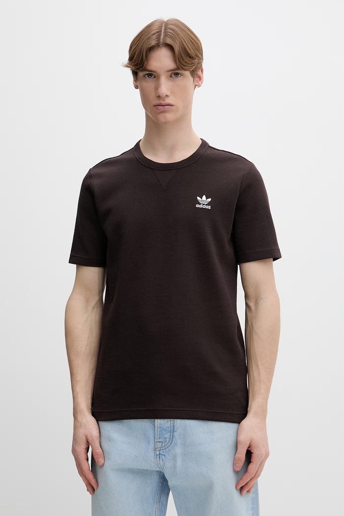 Тениска adidas Originals стандартна кафяв KE1136
