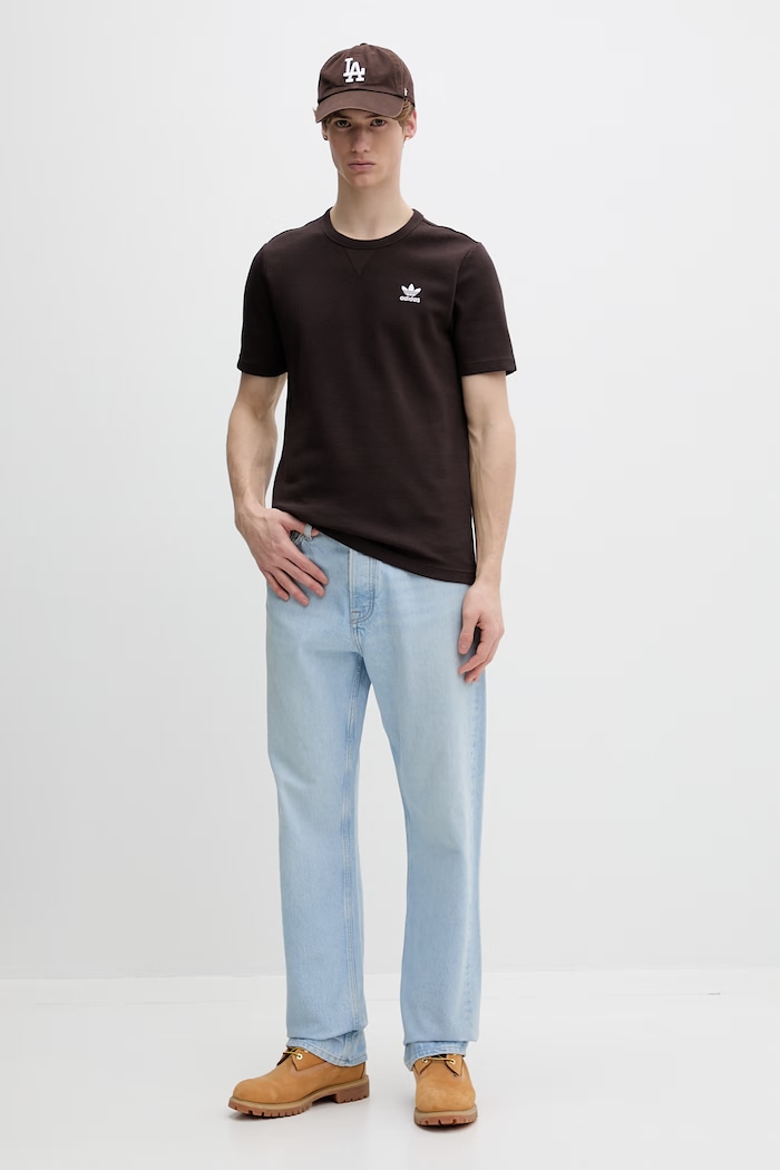 Тениска adidas Originals KE1136 кафяв SS26