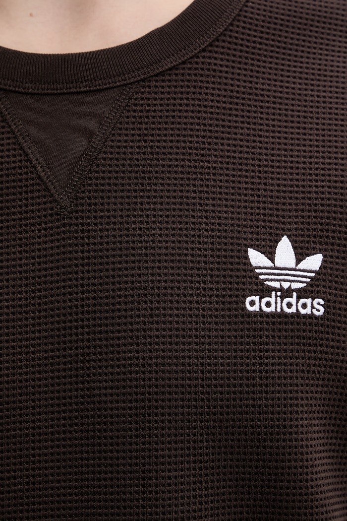 Тениска adidas Originals KE1136 кафяв