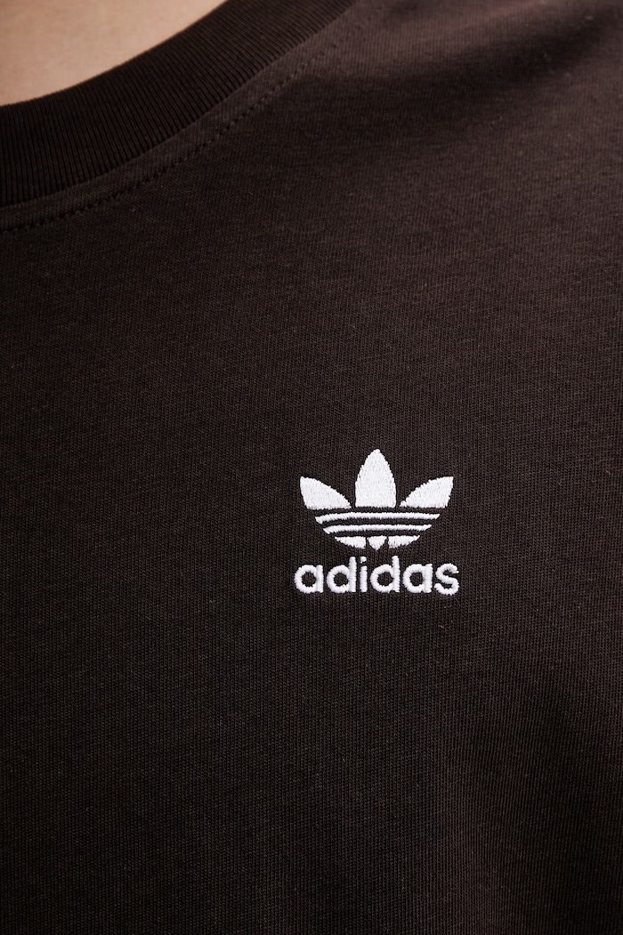 Памучна тениска adidas Originals KE1142 кафяв