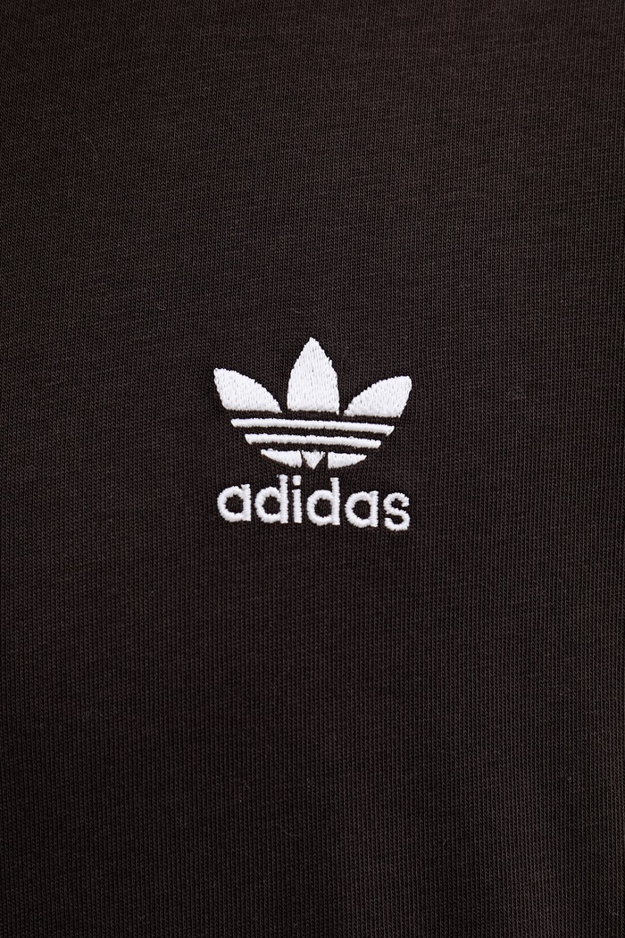 adidas Originals t-shirt bawełniany KE1146 brązowy