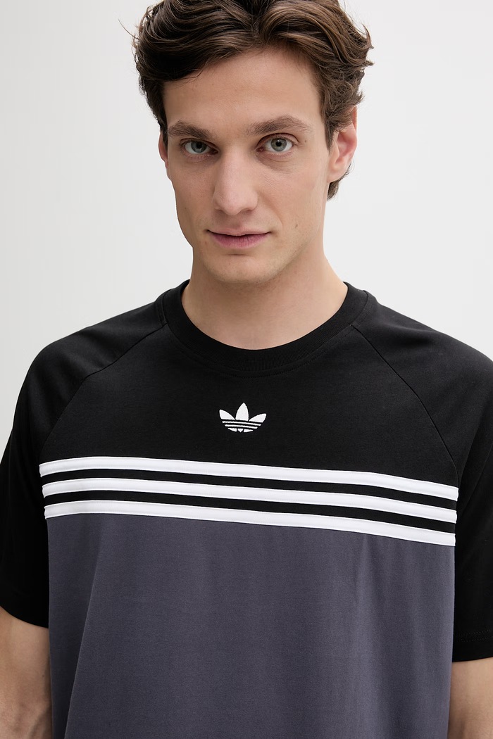 Bavlnené tričko adidas Originals fialová KE2130