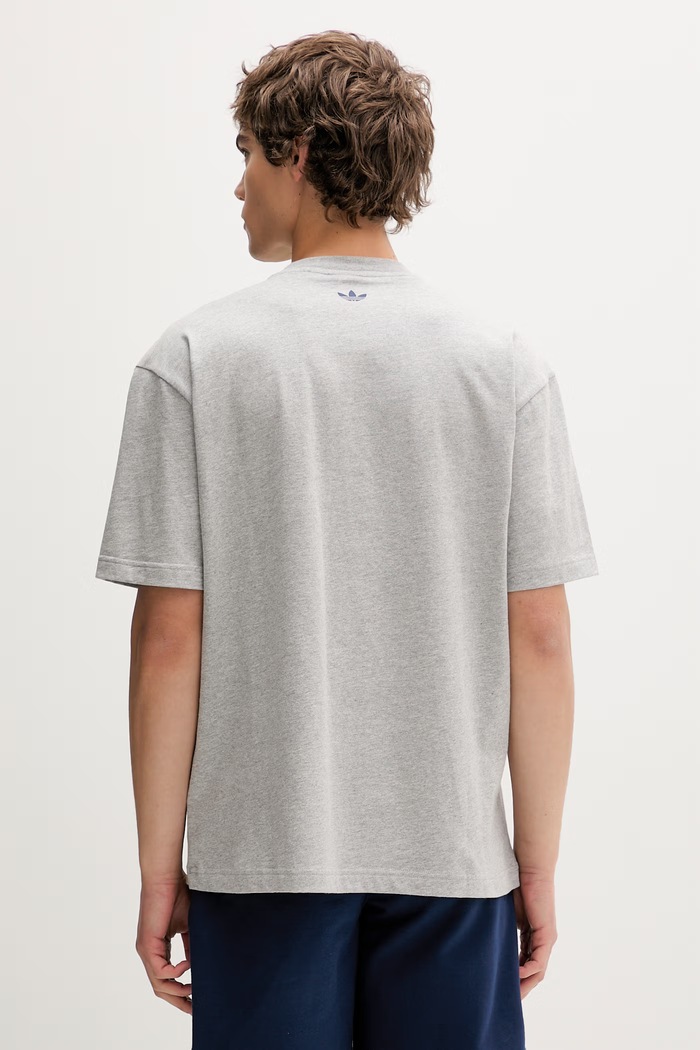 Odzież adidas Originals t-shirt bawełniany KE2251 szary