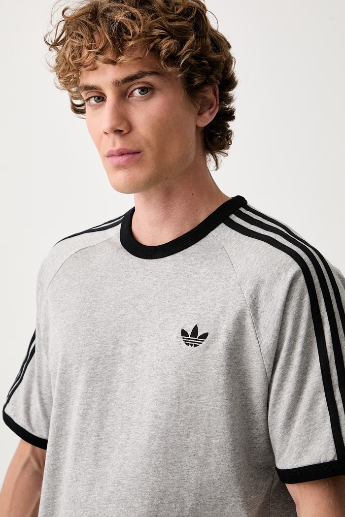 adidas Originals t-shirt γυναικείο βαμβακερό γκρί KE3532