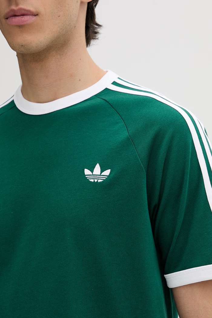 adidas Originals basic t-shirt ανδρικό βαμβακερό KE3534 πράσινο