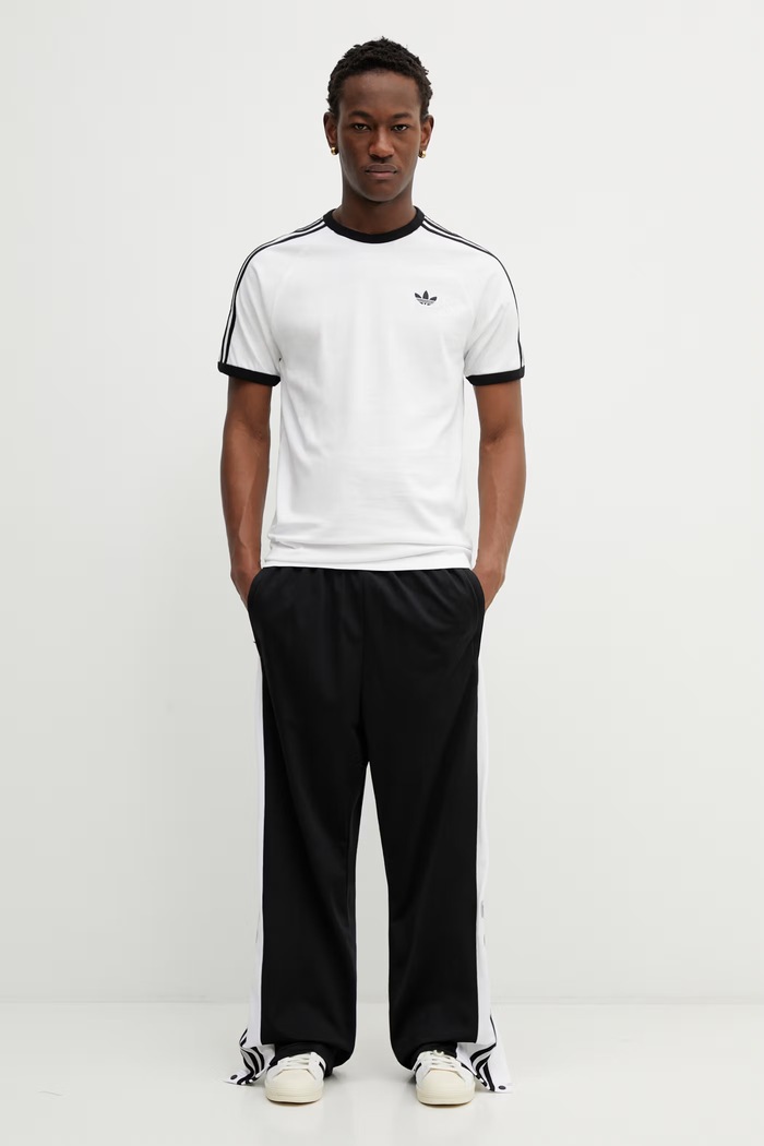 adidas Originals t-shirt bawełniany KE3537 biały