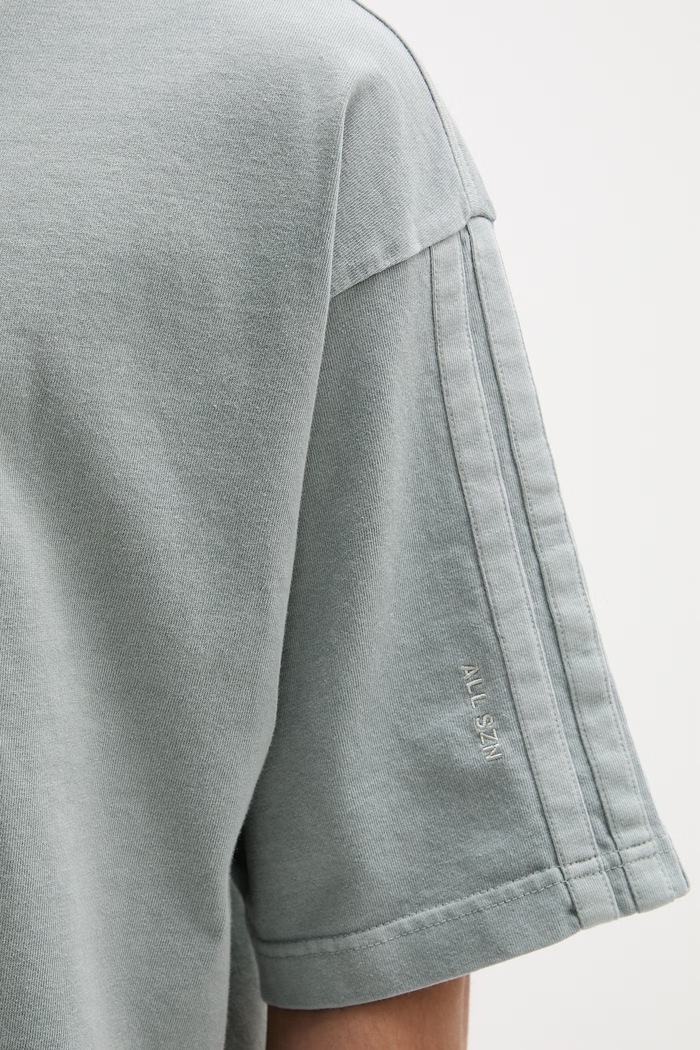 adidas tricou din bumbac KE5996 turcoaz