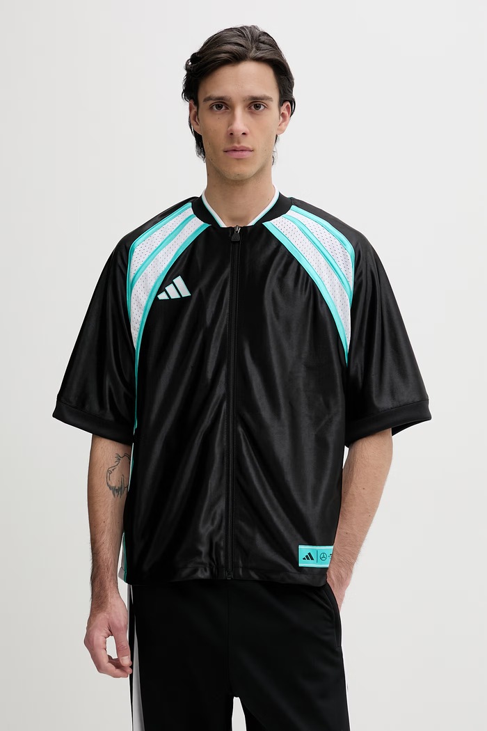 Oblačila Kratka majica adidas x Mercedes KG4743 črna