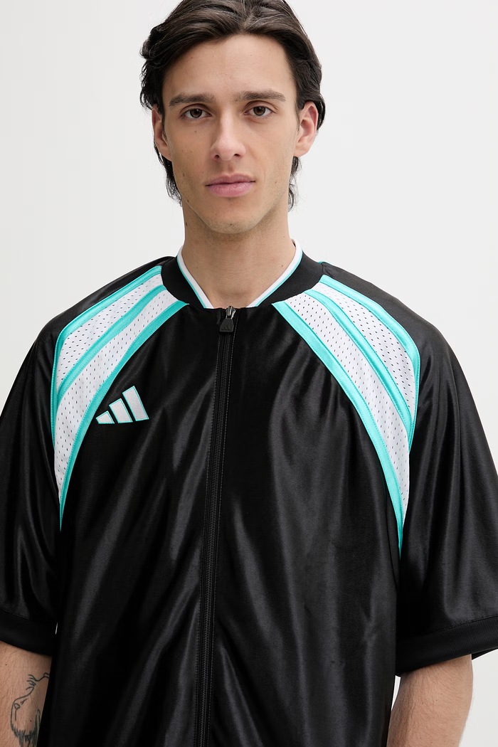 Kratka majica adidas x Mercedes črna KG4743