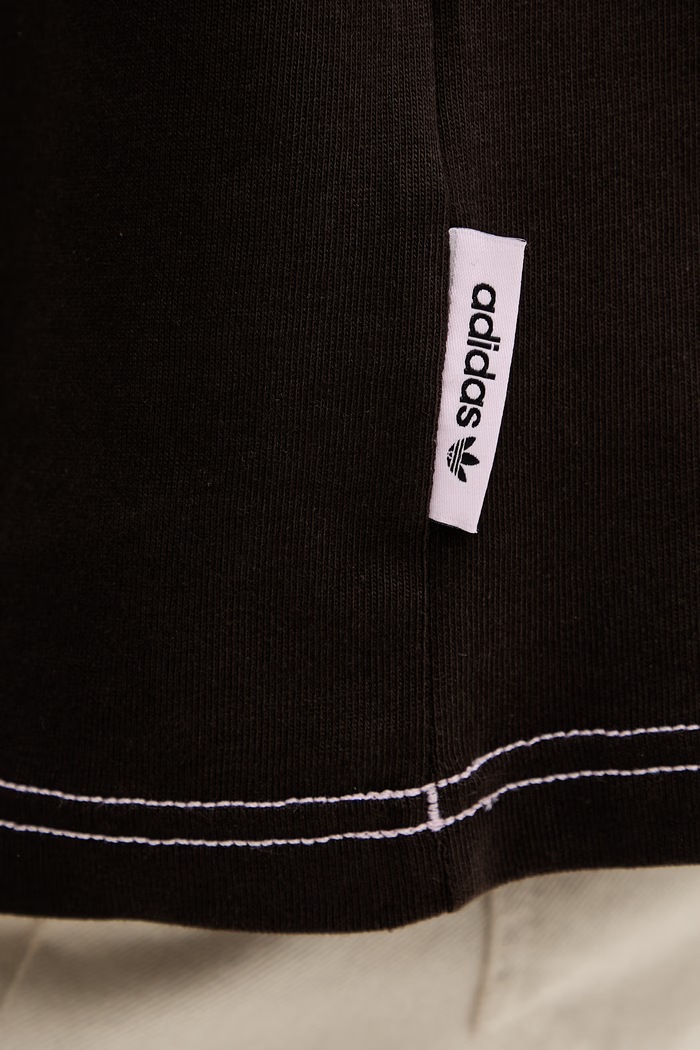 adidas Originals t-shirt bawełniany KG6436 brązowy