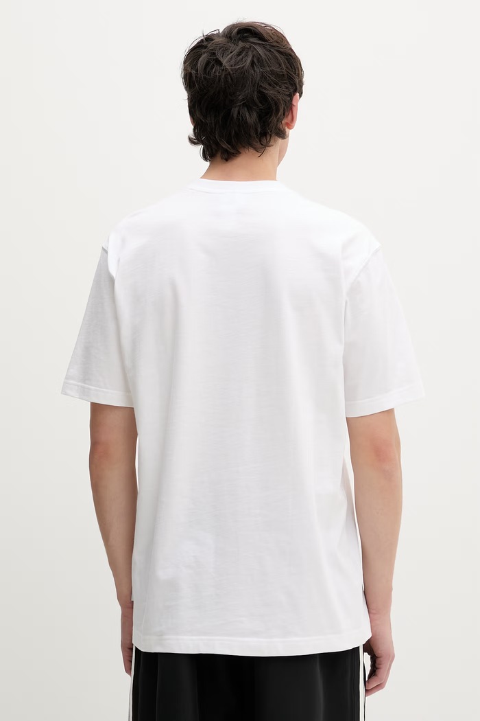Ρούχα adidas Originals T-shirt Ανδρικό Βαμβακερό KS7614 λευκό