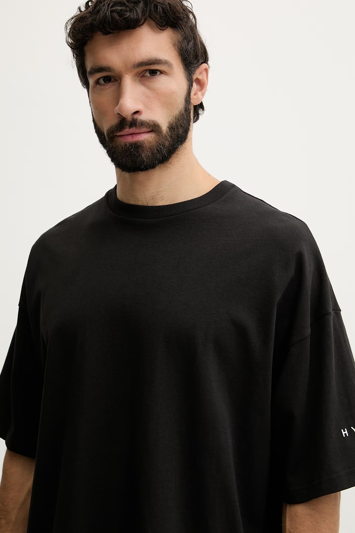 Puma тениска за трениране мъжка памучна City lifestyle HYROX черен 528131