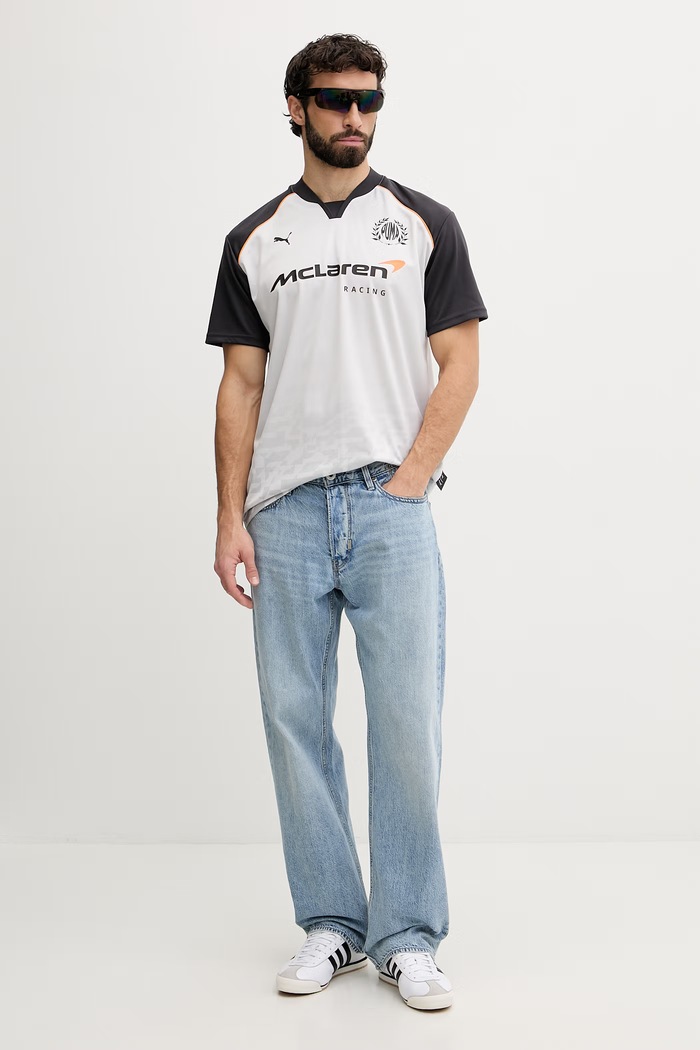 Puma t-shirt Ανδρικό McLaren 637509 γκρί SS26