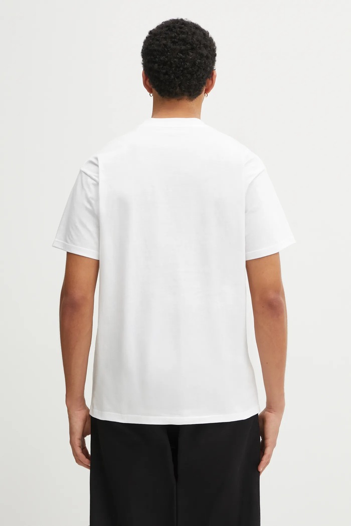 Odzież Carhartt WIP t-shirt bawełniany SS Shattered T-Shirt I036016.02XX biały