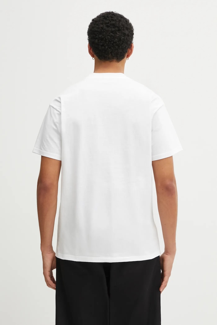 Odzież Carhartt WIP t-shirt bawełniany SS Shattered T-Shirt I036016.02XX biały