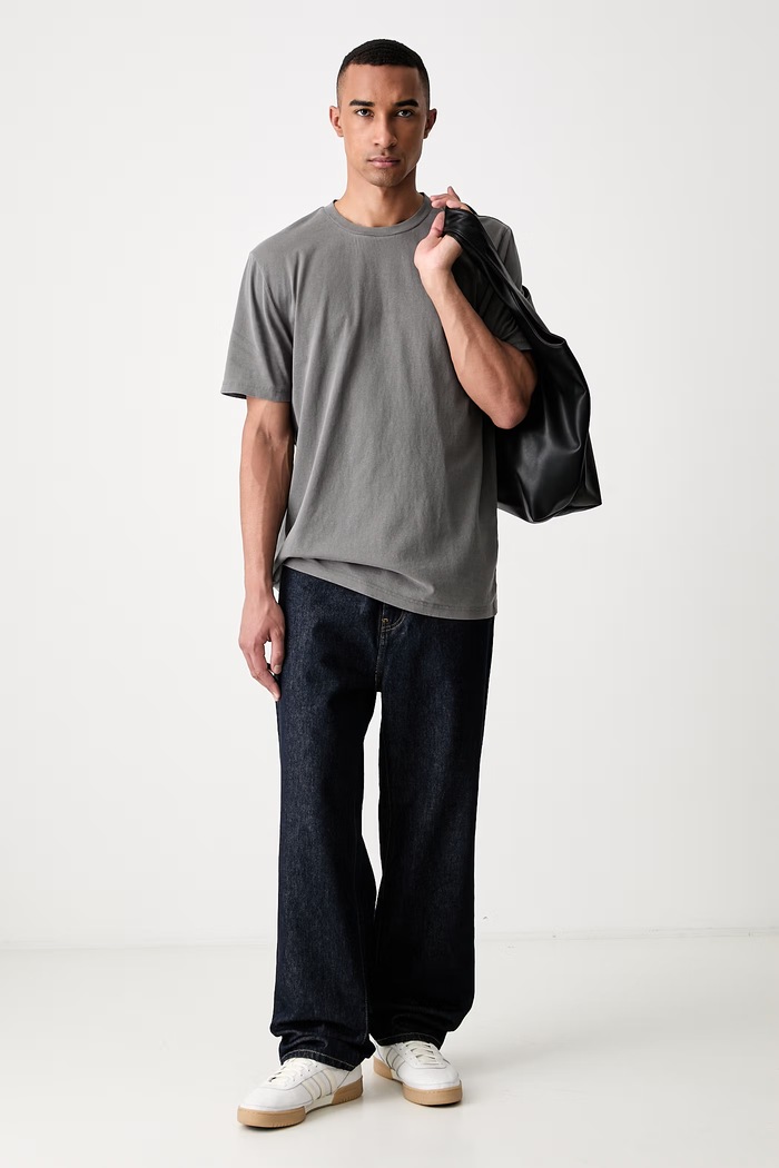 A.P.C. T-shirt bawełniany męski COHBS.M26465 czarny SS26