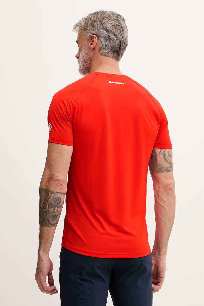 Odzież Mammut T-shirt męski Ducan 1017.07400 czerwony