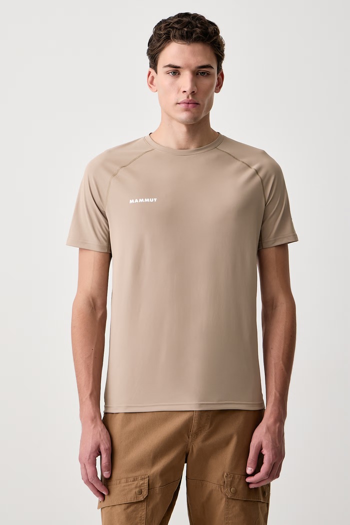Mammut T-shirt męski Ducan beżowy 1017.07400