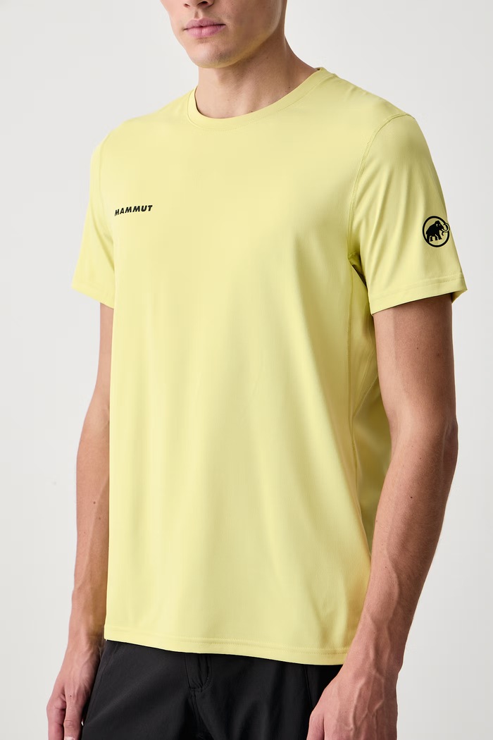 T-shirt męski Selun Mammut 1017.07650 żółty