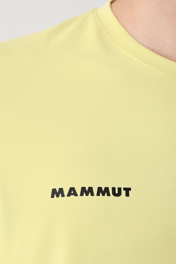 T-shirt męski Selun Mammut żółty 1017.07650